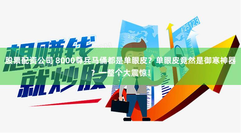 股票配资公司 8000尊兵马俑都是单眼皮？单眼皮竟然是御寒神器？一整个大震惊！