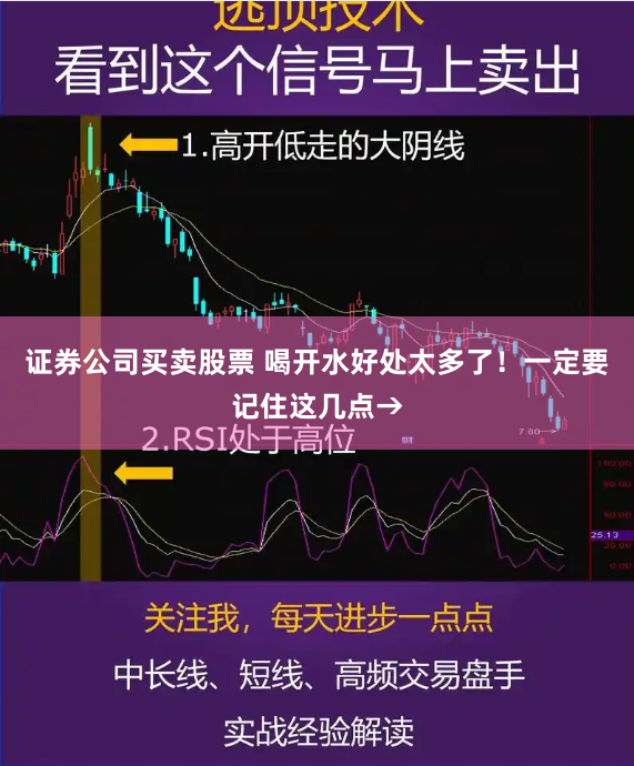 证券公司买卖股票 喝开水好处太多了！一定要记住这几点→